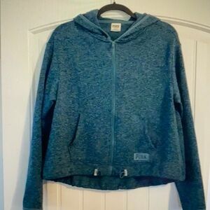 PINK Victoria’s Secret Zip Up  Hoodie Size M